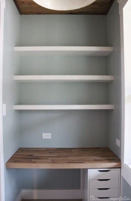 25 DIY Floating Shelves Designs That Will Enhance Your Space – HOW TO BUILD THICK FLOATING SHELVES FROM PLYWOOD HOW TO BUILD THICK FLOATING SHELVES FROM PLYWOOD