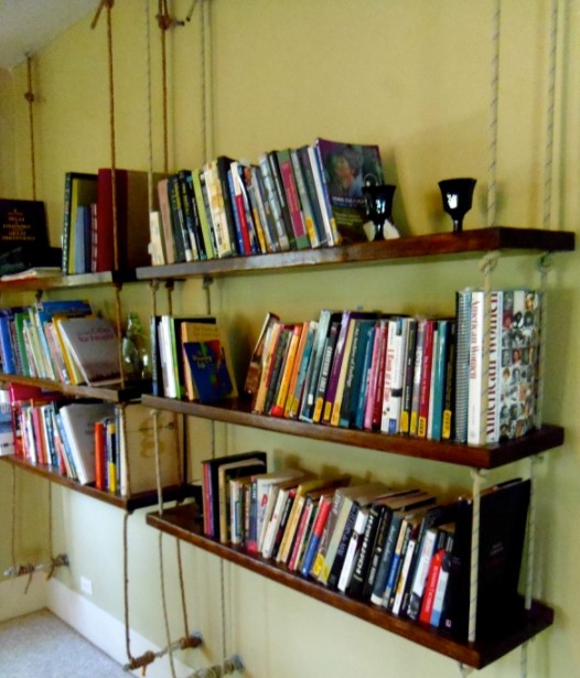 47 DIY Bookshelf Ideas That Will Redefine Your Reading Space – Hanging Bookshelves 1 Hanging Bookshelves 1
