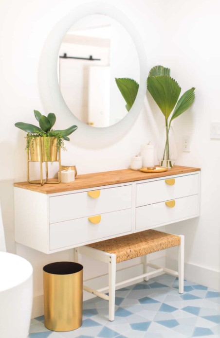 25 DIY Vanity Table Ideas for Your Personal Beauty Space – How To Make An Ikea Vanity Hack How To Make An Ikea Vanity Hack