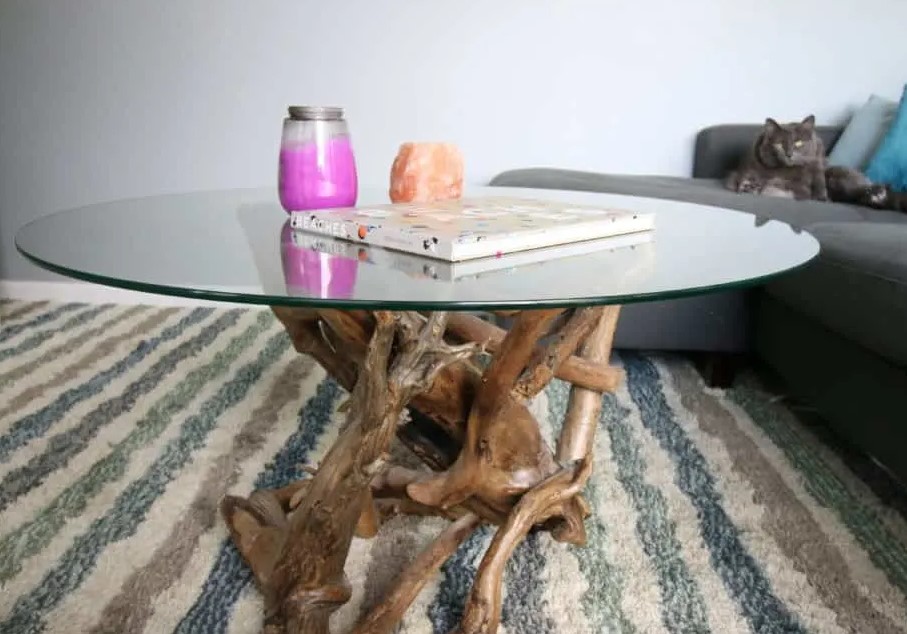 25 Best DIY Coffee Table Ideas Ideas with Free Plans – How to make a DIY Driftwood Coffee Table How to make a DIY Driftwood Coffee Table