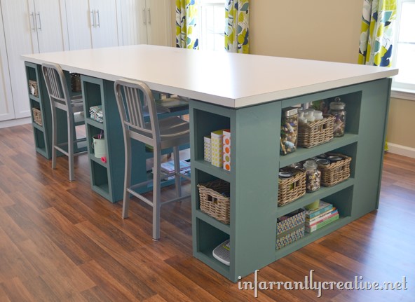 25 DIY Sewing Table Ideas to Spice Up Your Crafting Journey – LARGE CRAFT TABLE LARGE CRAFT TABLE
