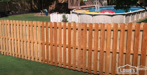 Lowes Wood Fence