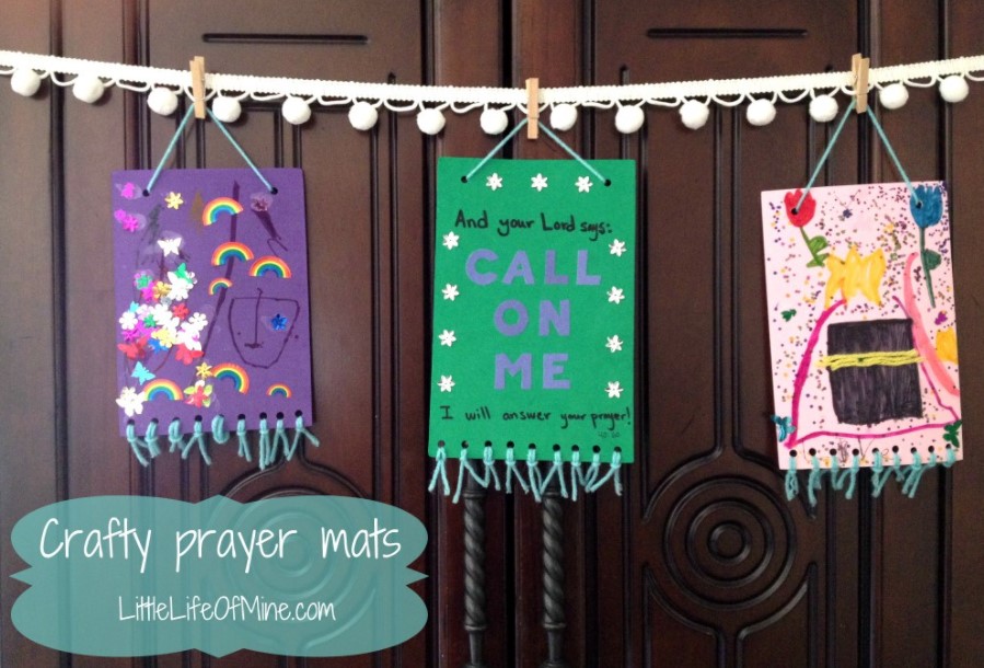 25 DIY Ramadan Decoration Ideas – Easy & Creative – MUSLIM PRAYER MAT CRAFT MUSLIM PRAYER MAT CRAFT