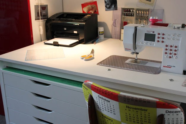 Make Your Own Sewing Desk Tutorial