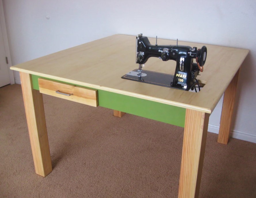 Make a Custom Sewing Table