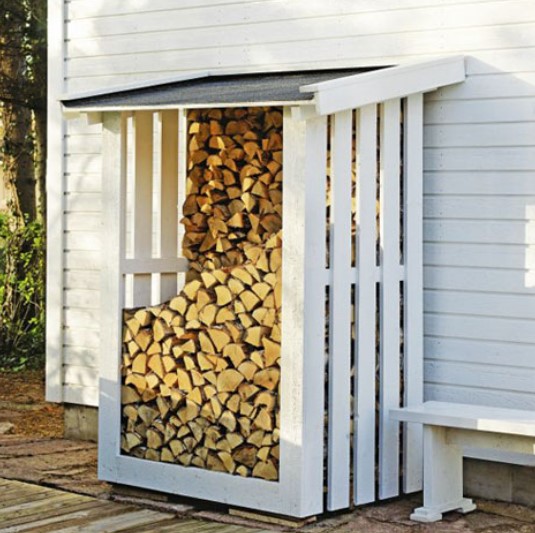 25 Best DIY Firewood Rack Ideas with Clever Designs – Make a wooden canopy yourself with these instructions Make a wooden canopy yourself with these instructions