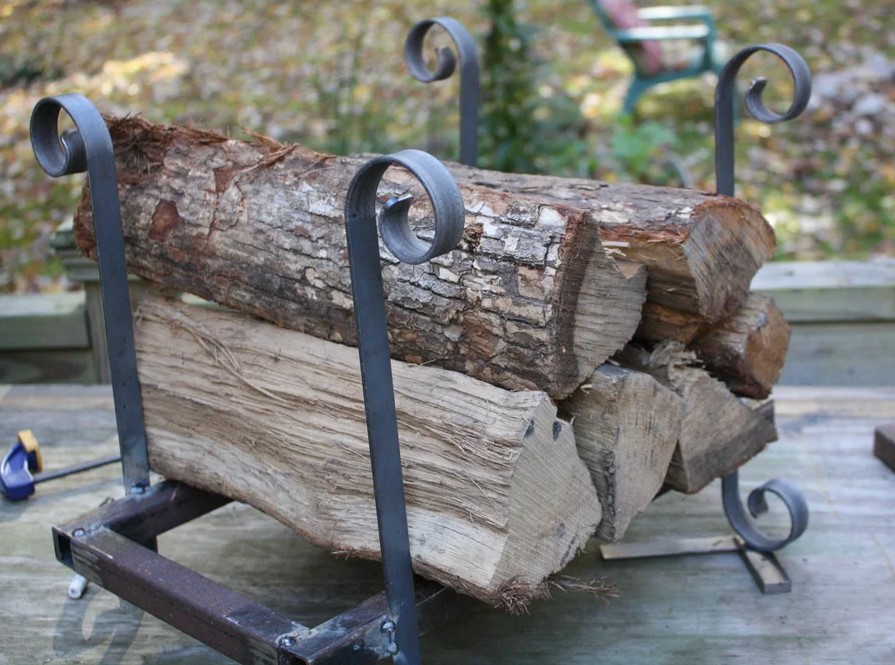 25 Best DIY Firewood Rack Ideas with Clever Designs – Metal Firewood Rack Metal Firewood Rack