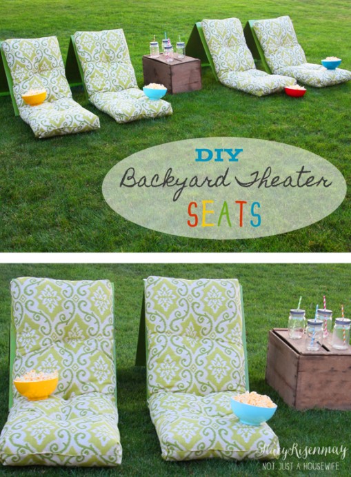 25 Best DIY Outdoor Furniture Ideas (with Free Plans) – OUTDOOR MOVIE THEATER SEATS OUTDOOR MOVIE THEATER SEATS