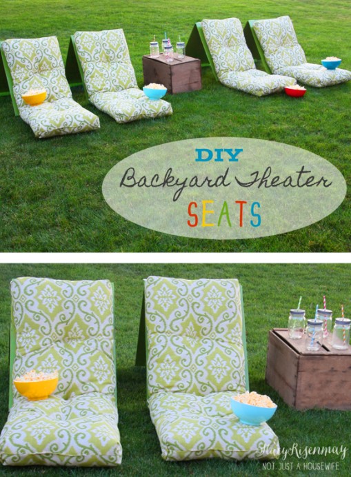 OUTDOOR MOVIE THEATER SEATS