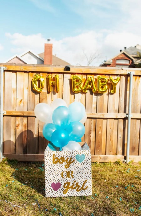 Our Gender Reveal Party for Baby No. 2