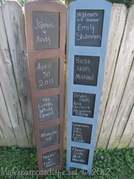 ROOM DIVIDER CHALKBOARD