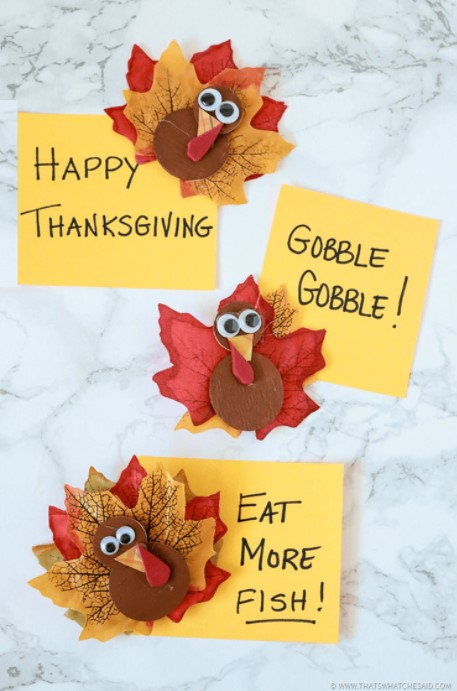 25 DIY Thanksgiving Decoration Ideas – Easy & Simple – Turkey Magnets Turkey Magnets