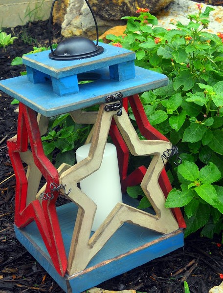 Wood Star Lantern