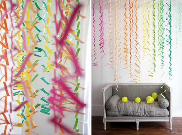 ZIG ZAG ACCORDION STREAMERS DIY