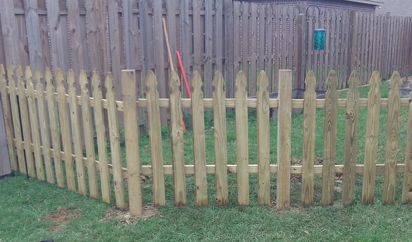 a Semi Permanent Fence