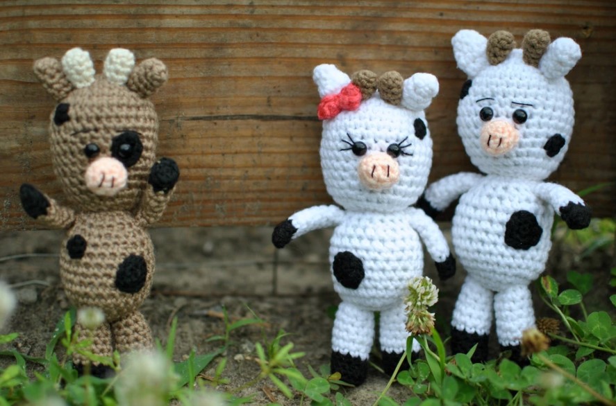 Adorable Amigurumi Cow Pattern