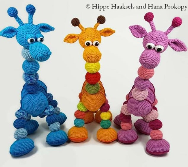 Amalka Giraffe Amigurumi Free Crochet Pattern