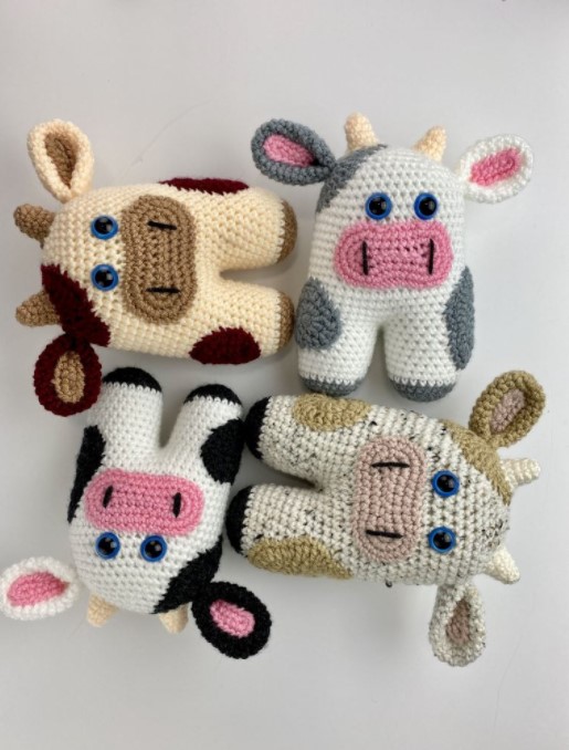 CROCHET COW PATTERN – EASIEST COW AMIGURUMI PATTERN EVER