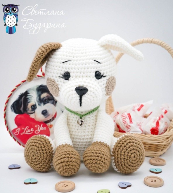 CROCHET PUPPY DOG AMIGURUMI FREE PATTERN