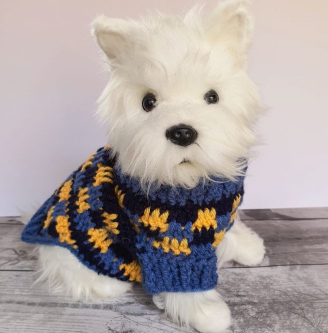 25 Free Crochet Dog Sweater Patterns Your Pup Will Love – Cosy Crochet Dog Sweater Cosy Crochet Dog Sweater