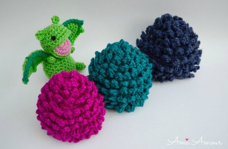 25 Free Amigurumi Dragon Patterns (for Any Skill Level) – Crochet Dragon Egg with Surprise Crochet Dragon Egg with Surprise