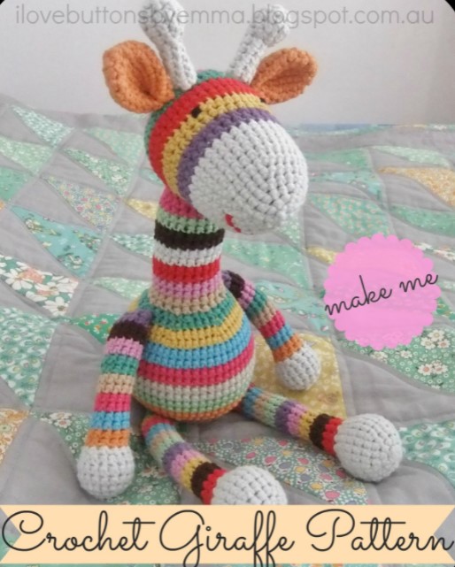 25 Free Amigurumi Giraffe Patterns (for Any Skill Level) – Crochet Giraffe Pattern Crochet Giraffe Pattern