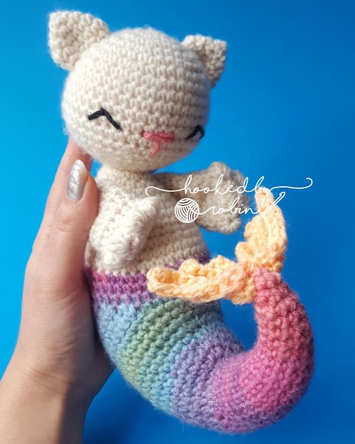 Crochet Purrmaid Mermaid Cat Pattern