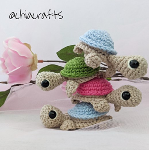 25 Free Amigurumi Turtle Patterns (for Any Skill Level) – Cute Little Turtle Cute Little Turtle