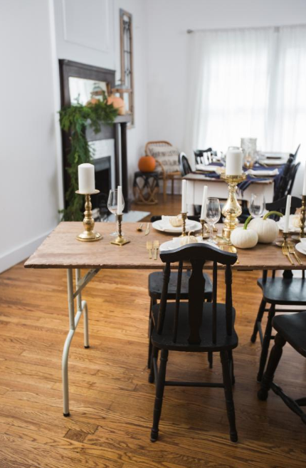 DIY Folding Farm Table