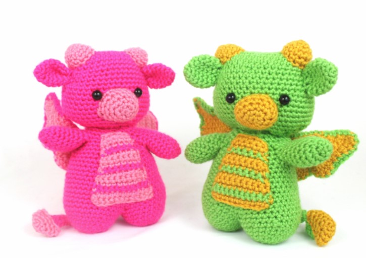 25 Free Amigurumi Dragon Patterns (for Any Skill Level) – Dragon Amigurumi Dragon Amigurumi