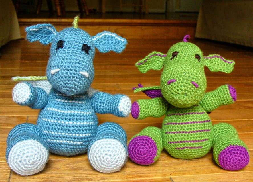 25 Free Amigurumi Dragon Patterns (for Any Skill Level) – Dragons Pattern Dragons Pattern