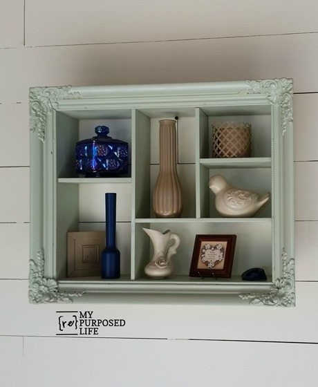 EASY SHADOW BOX FROM A PICTURE FRAME