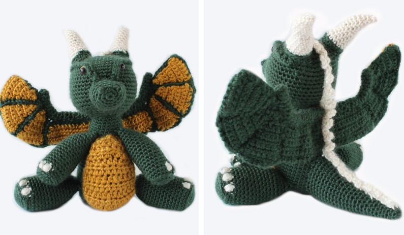 25 Free Amigurumi Dragon Patterns (for Any Skill Level) – Firnen The Dragon Firnen The Dragon