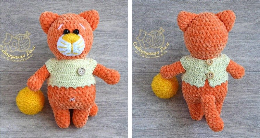 Free Amigurumi Orange Cat Patterns