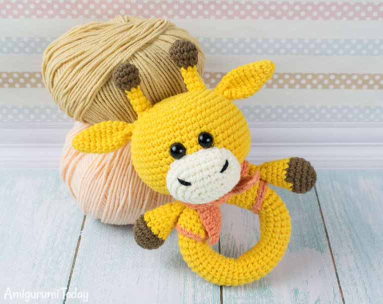 Giraffe Baby Rattle