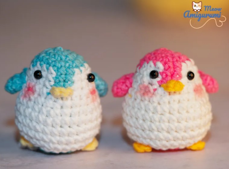 How To Crochet Penguin Couple – Amigurumi Penguin Pattern
