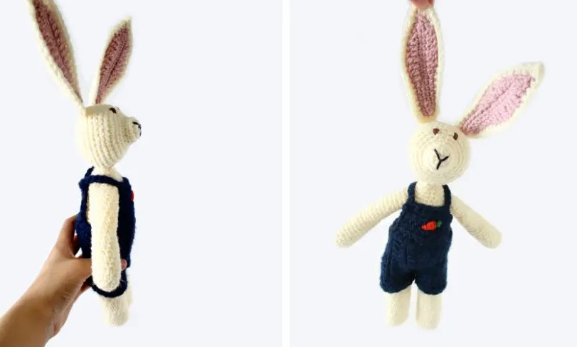 Jackson the Rabbit Free Crochet Bunny Pattern