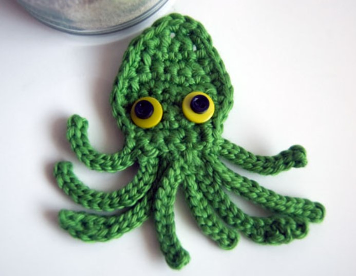 KRAKEN OCTOPUS SQUID APPLIQUE