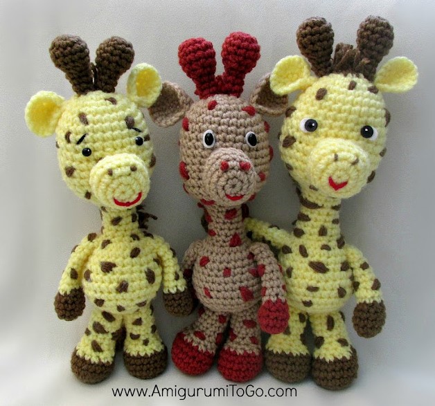 Little Bigfoot Giraffe Amigurumi Pattern