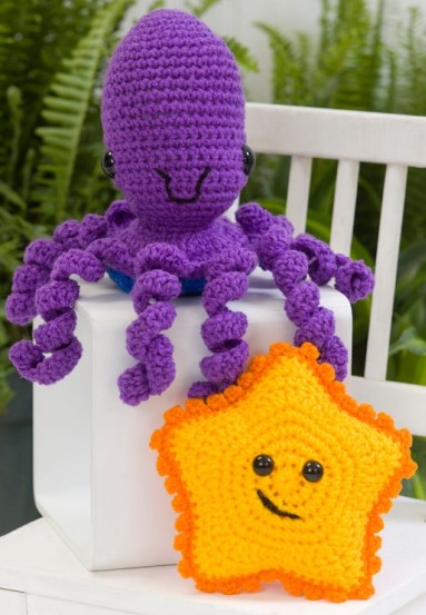 25 Free Amigurumi Octopus Patterns for Any Skill Level – OCTOPUS STARFISH OCTOPUS STARFISH
