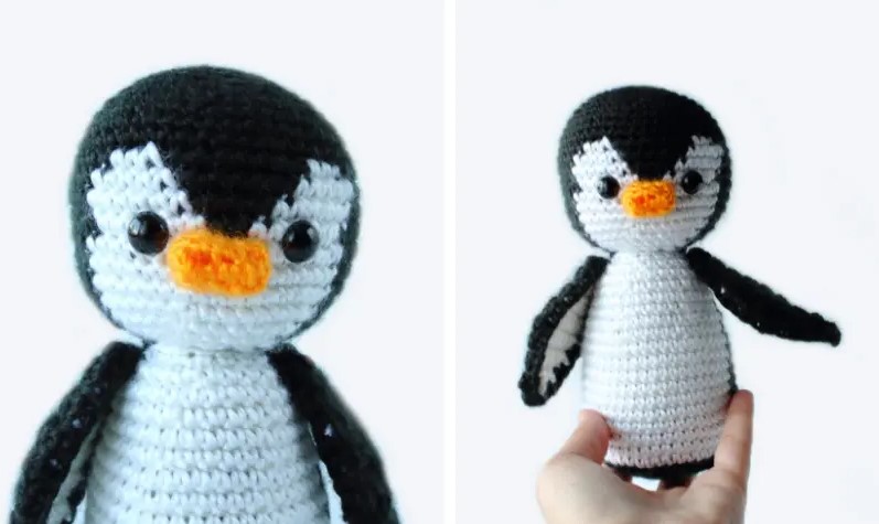 25 Free Amigurumi Penguin Patterns (Cute & Adorable) – Penelope The Penguin Free Crochet Penguin Amigurumi Pattern Penelope The Penguin Free Crochet Penguin Amigurumi Pattern