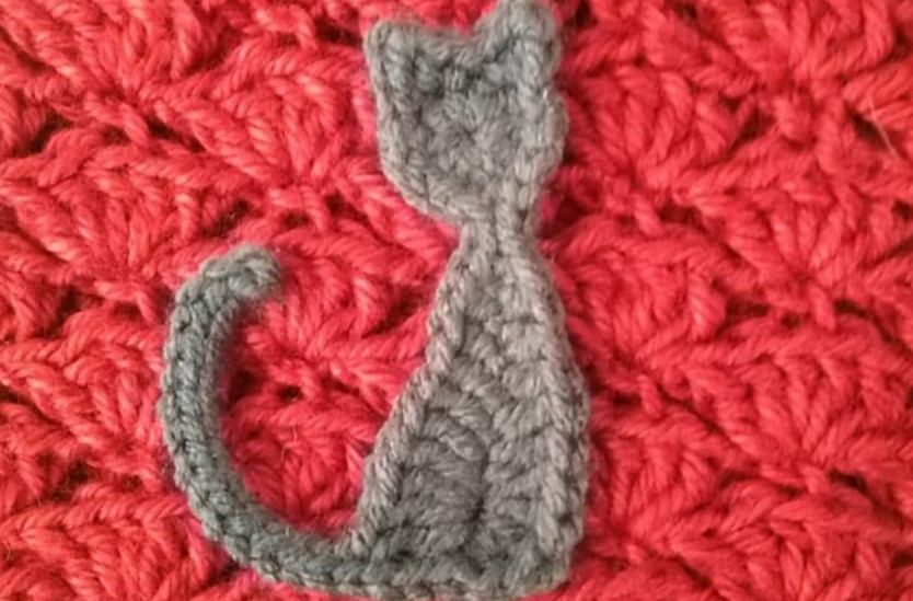 Quick Cat Applique Free Crochet Patterns