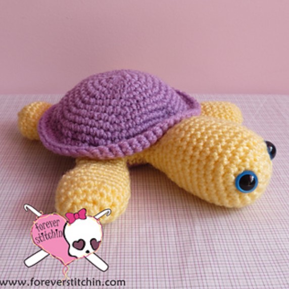 25 Free Amigurumi Turtle Patterns (for Any Skill Level) – Sidney the Sea Turtle Sidney the Sea Turtle