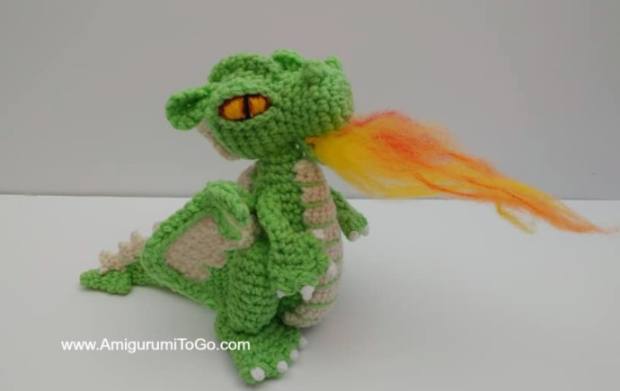 Small But Mighty Dragon Crochet