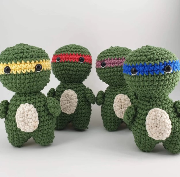 Teenage Mutant Ninja Turtle inspired patterns