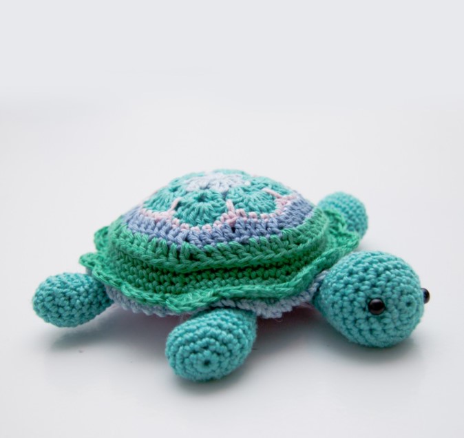 Tina Turtle – African Flower Turtle Pincushion Pattern