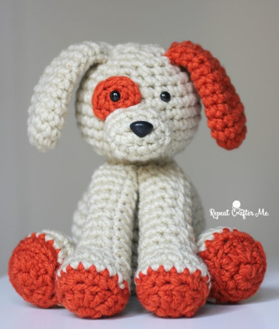 crochet plush puppy