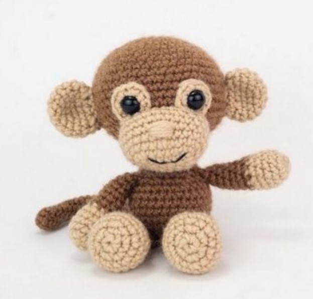 Amigurumi Monkey Free Crochet Pattern