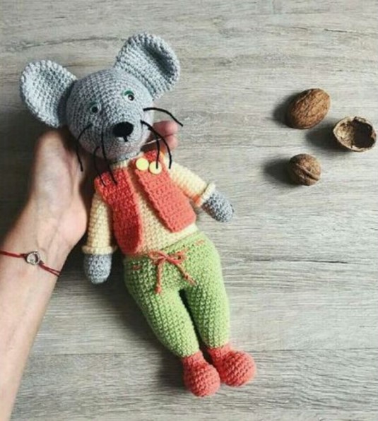 Amigurumi Mouse Free Crochet