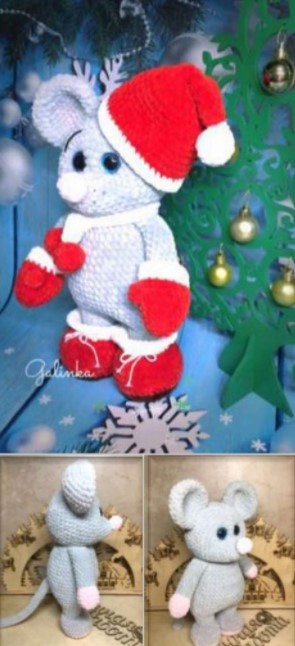 Amigurumi mouse Free Pattern 2